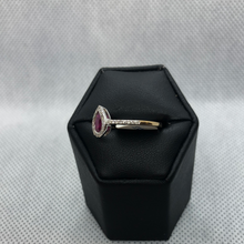Load image into Gallery viewer, 9ct gold and white gold ruby and diamond ring
