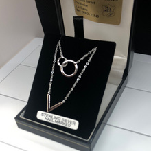 Load image into Gallery viewer, Sterling silver double chain
