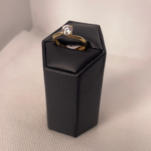 Load image into Gallery viewer, 9ct gold and cubic zirconia ring

