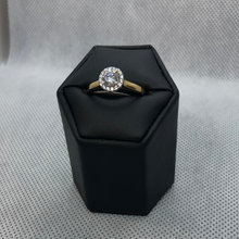 Load image into Gallery viewer, 9ct Gold and Cubic Zirconia ring
