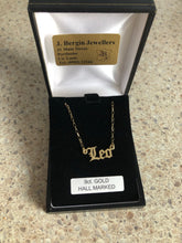 Load image into Gallery viewer, Solid 9ct gold star sign chain
