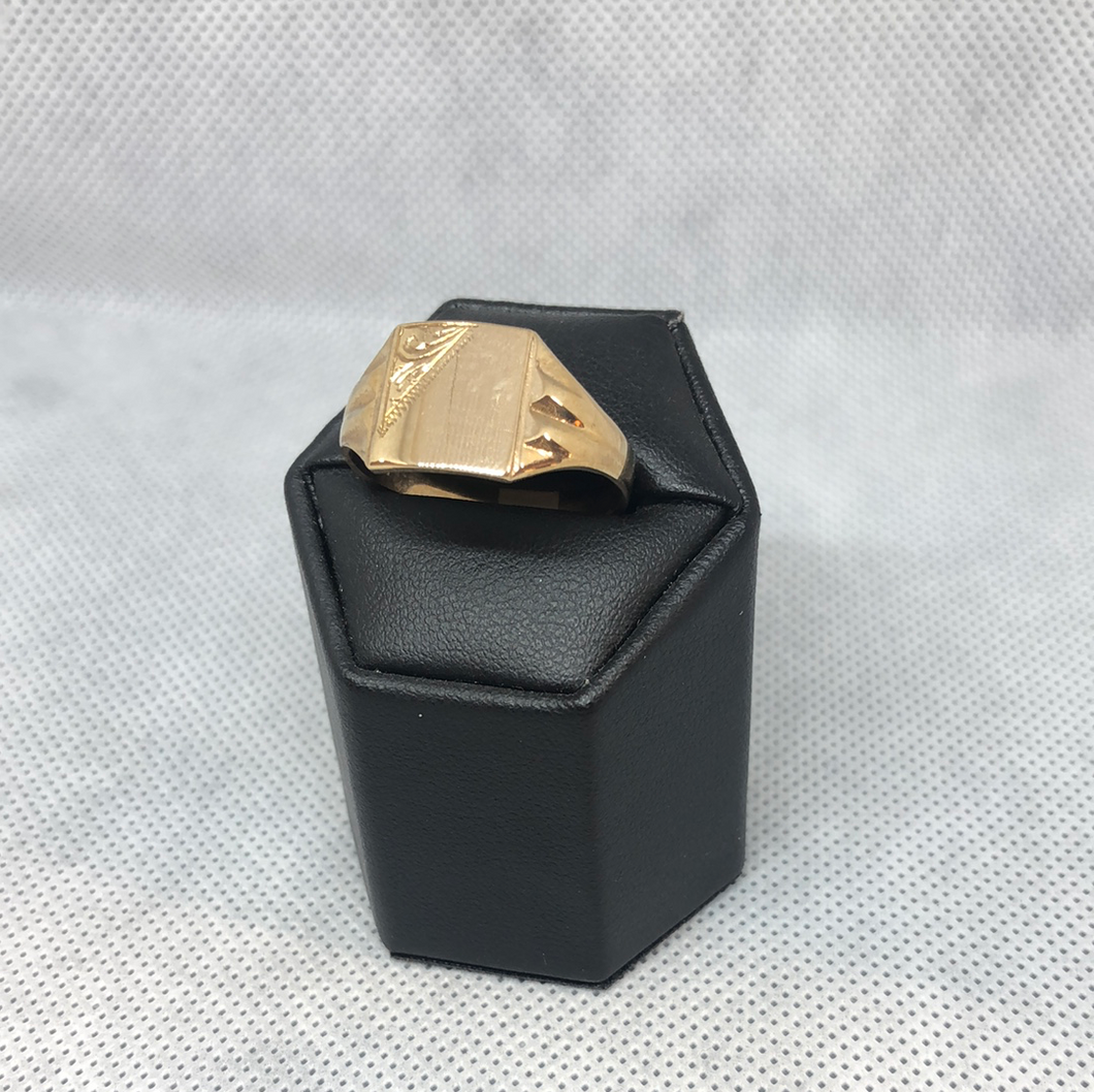 9ct Gold Gents Signet ring