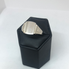 Load image into Gallery viewer, Sterling Silver Gents Signet Ring
