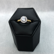 Load image into Gallery viewer, 9ct Gold and Cubic Zirconia ring
