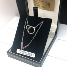 Load image into Gallery viewer, Sterling silver double chain
