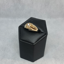 Load image into Gallery viewer, 9ct Gold and cubic zirconia Gents / Boys ring
